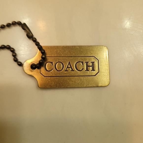 Coach Metal Tag - Picture 1 of 3